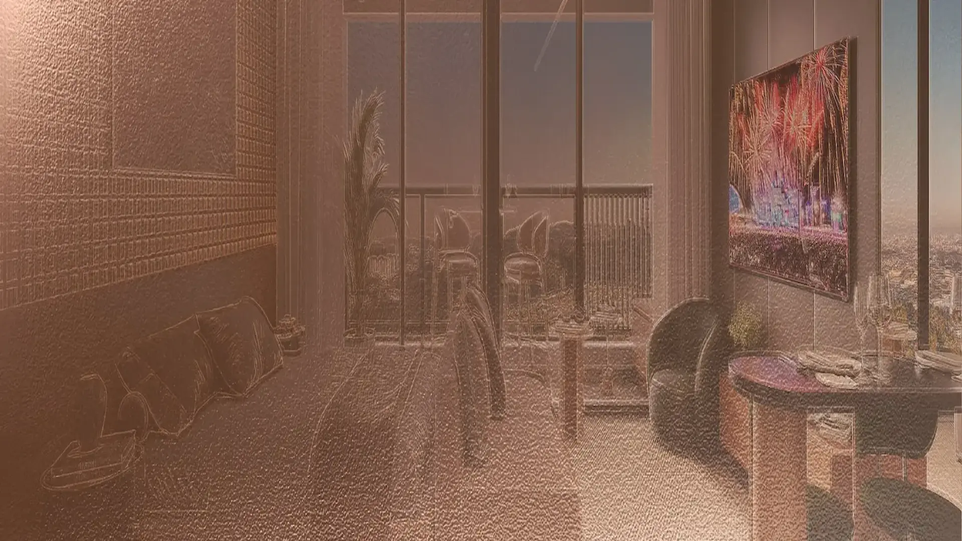 Apartamento decorado Liv Stay Residence